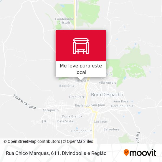 Rua Chico Marques, 611 mapa