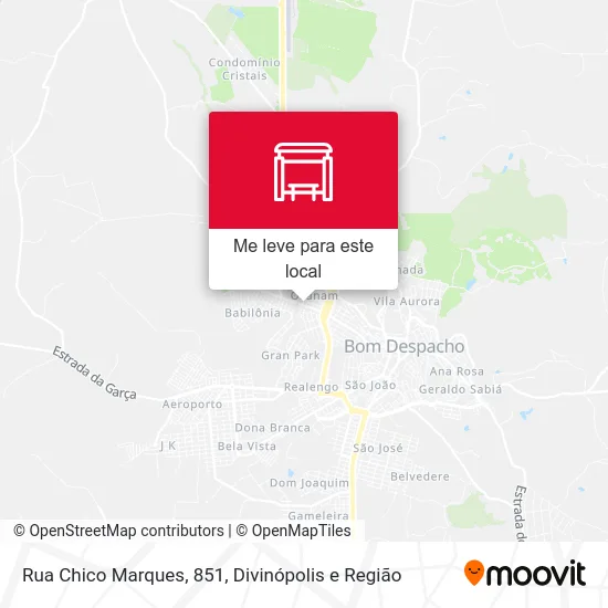 Rua Chico Marques, 851 mapa