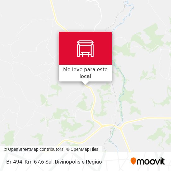 Br-494, Km 67,6 Sul mapa