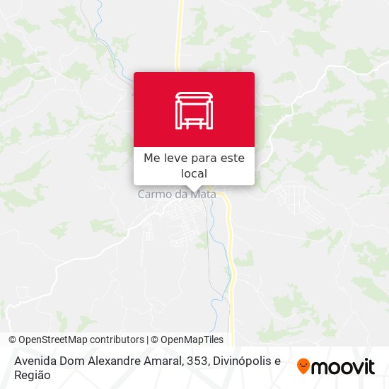 Avenida Dom Alexandre Amaral, 353 mapa