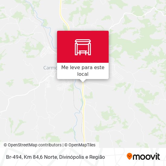 Br-494, Km 84,6 Norte mapa