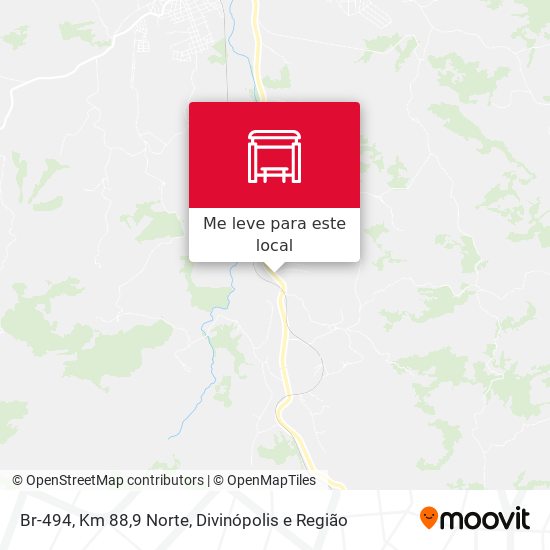 Br-494, Km 88,9 Norte mapa