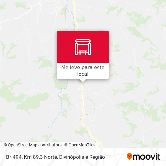 Br-494, Km 89,3 Norte mapa