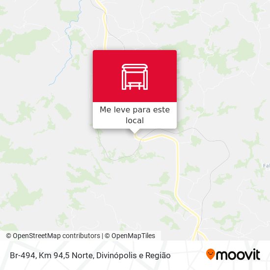 Br-494, Km 94,5 Norte mapa