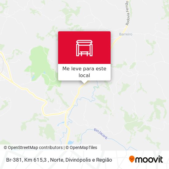 Br-381, Km 615,3 , Norte mapa