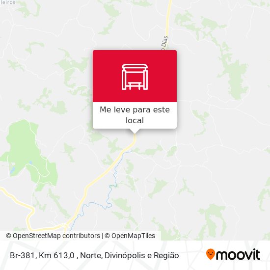 Br-381, Km 613,0 , Norte mapa