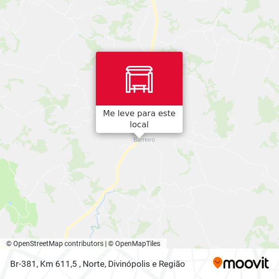 Br-381, Km 611,5 , Norte mapa