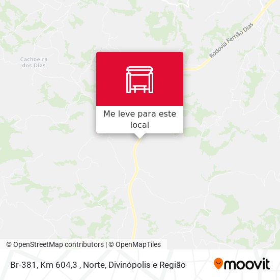 Br-381, Km 604,3 , Norte mapa
