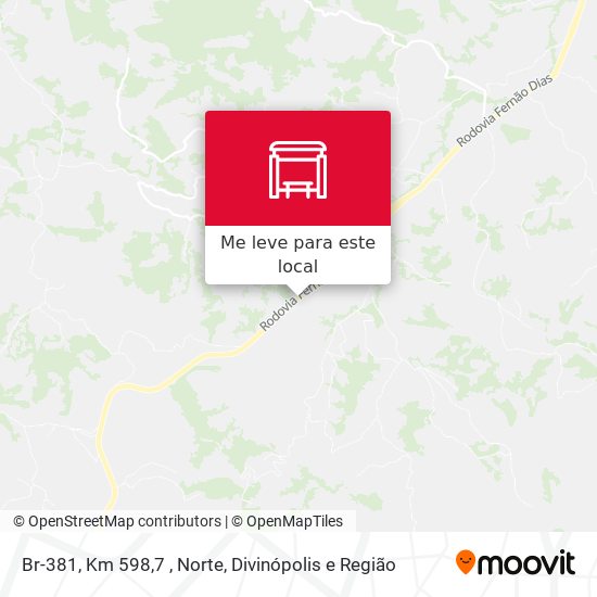 Br-381, Km 598,7 , Norte mapa