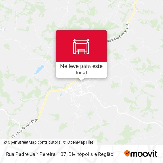 Rua Padre Jaír Pereira, 137 mapa