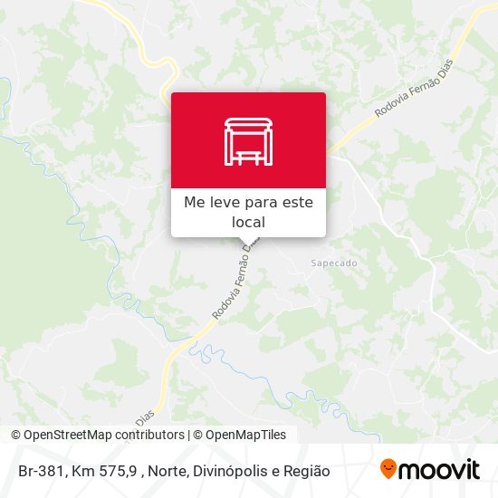 Br-381, Km 575,9 , Norte mapa