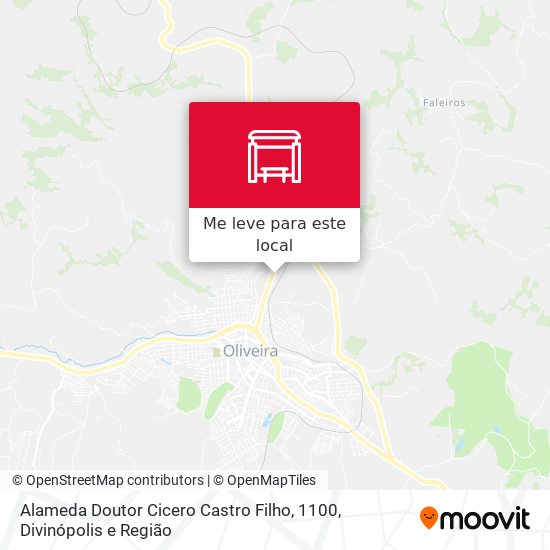 Alameda Doutor Cicero Castro Filho, 1100 mapa