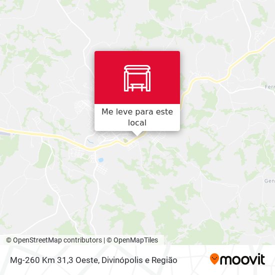 Mg-260 Km 31,3 Oeste mapa