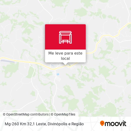 Mg-260 Km 32,1 Leste mapa