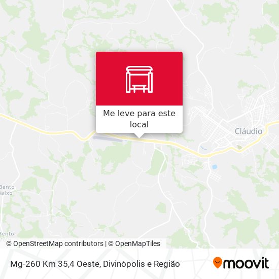 Mg-260 Km 35,4 Oeste mapa