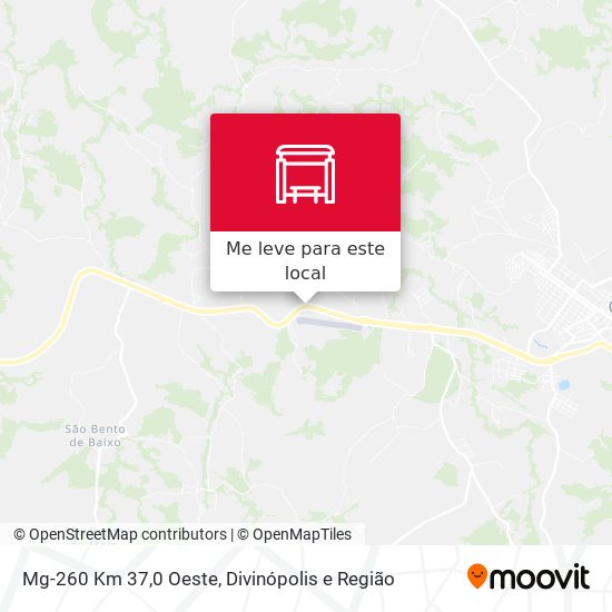 Mg-260 Km 37,0 Oeste mapa