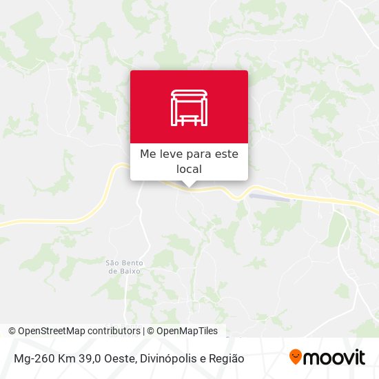 Mg-260 Km 39,0 Oeste mapa
