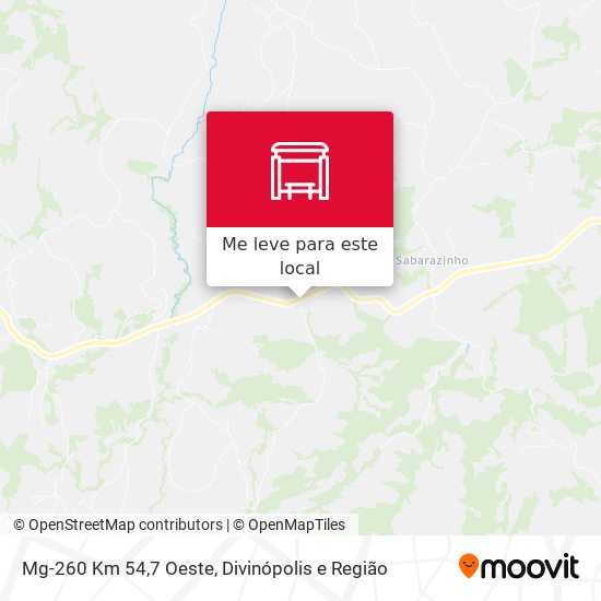 Mg-260 Km 54,7 Oeste mapa