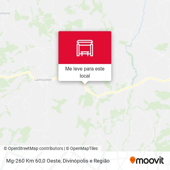 Mg-260 Km 60,0 Oeste mapa