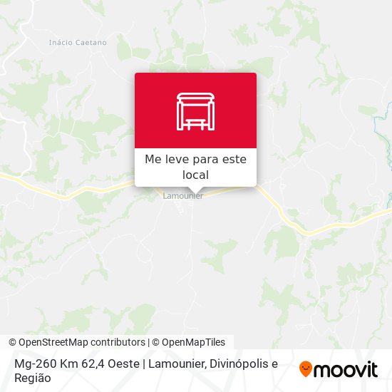 Mg-260 Km 62,4 Oeste | Lamounier mapa