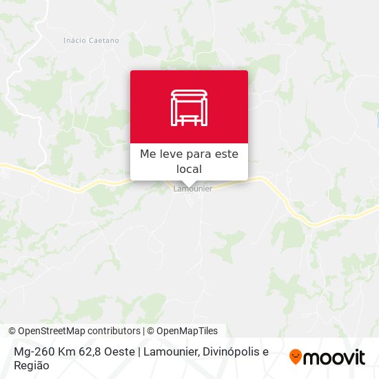 Mg-260 Km 62,8 Oeste | Lamounier mapa