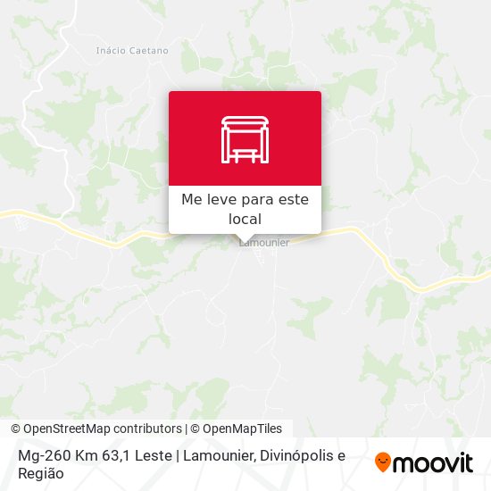 Mg-260 Km 63,1 Leste | Lamounier mapa