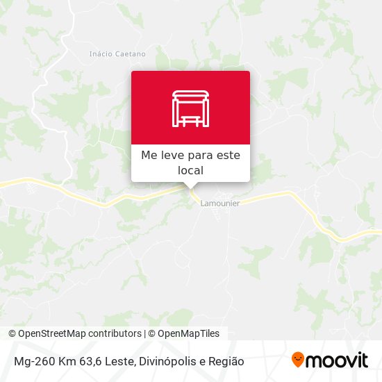 Mg-260 Km 63,6 Leste mapa