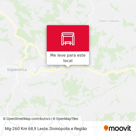 Mg-260 Km 68,9 Leste mapa
