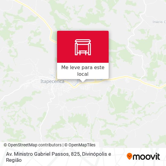 Av. Ministro Gabriel Passos, 825 mapa