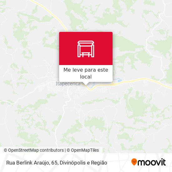 Rua Berlink Araújo, 65 mapa