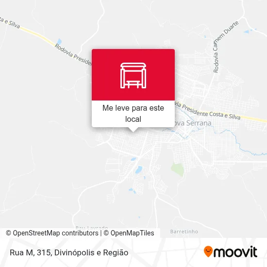 Rua M, 315 mapa