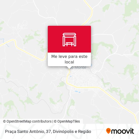 Praça Santo Antônio, 37 mapa