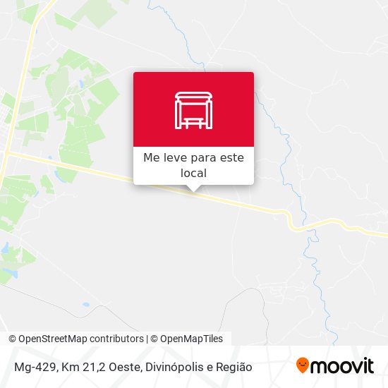 Mg-429, Km 21,2 Oeste mapa