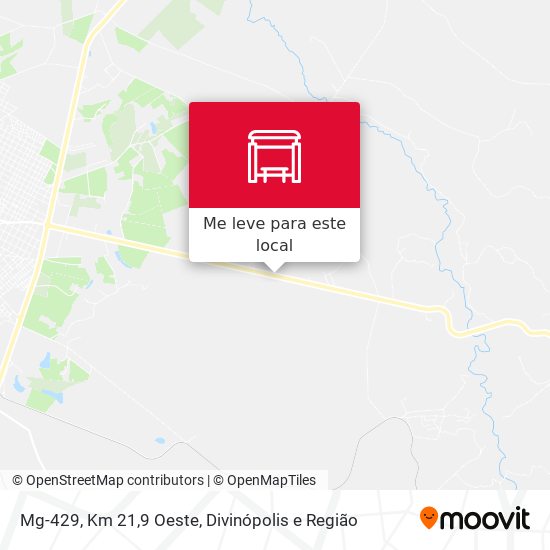 Mg-429, Km 21,9 Oeste mapa