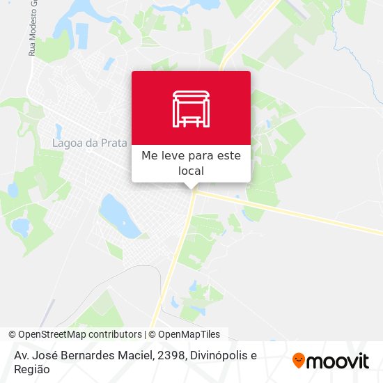 Av. José Bernardes Maciel, 2398 mapa