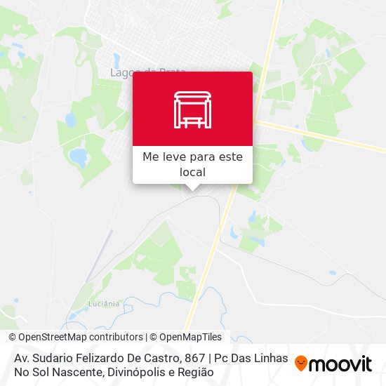 Av. Sudario Felizardo De Castro, 867 | Pc Das Linhas No Sol Nascente mapa