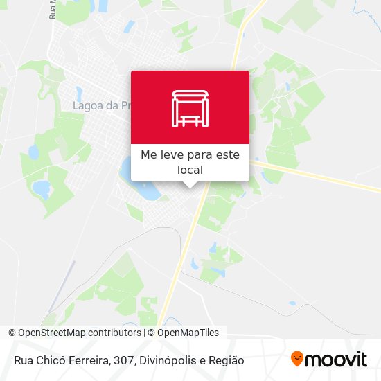 Rua Chicó Ferreira, 307 mapa