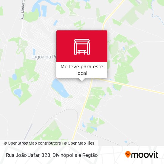 Rua João Jafar, 323 mapa