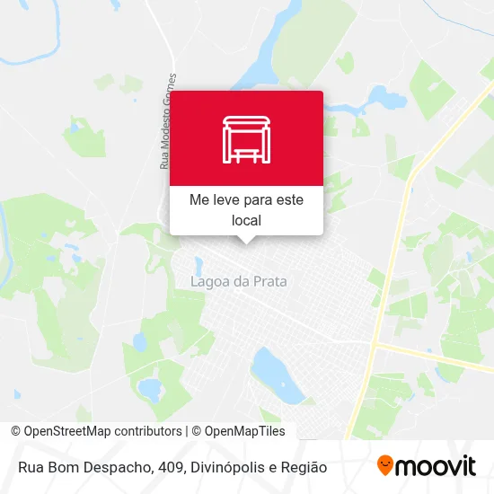 Rua Bom Despacho, 409 mapa