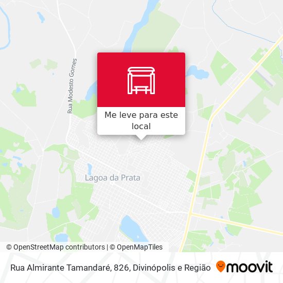 Rua Almirante Tamandaré, 826 mapa