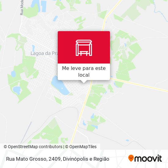 Rua Mato Grosso, 2409 mapa