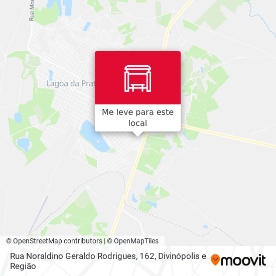 Rua Noraldino Geraldo Rodrigues, 162 mapa