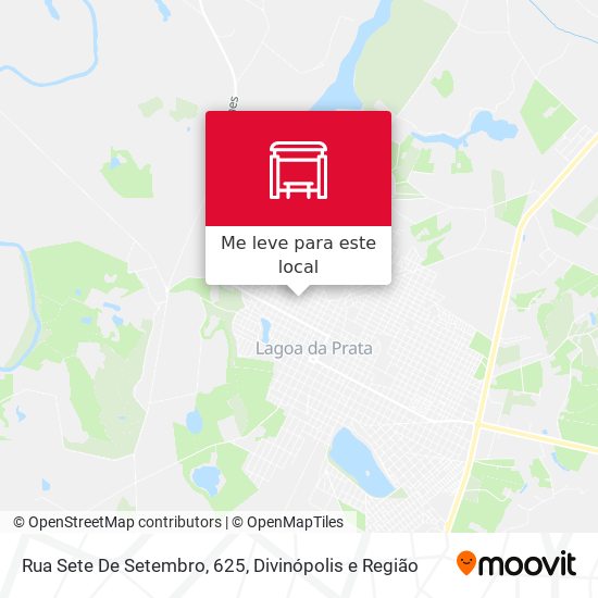 Rua Sete De Setembro, 625 mapa