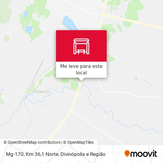 Mg-170, Km 36,1 Norte mapa
