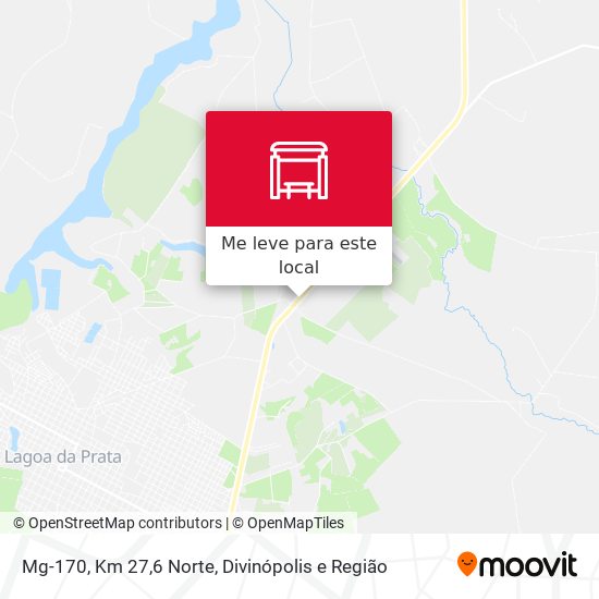 Mg-170, Km 27,6 Norte mapa