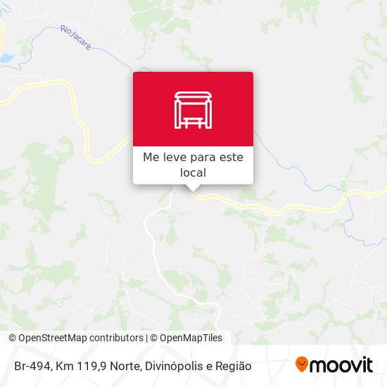 Br-494, Km 119,9 Norte mapa