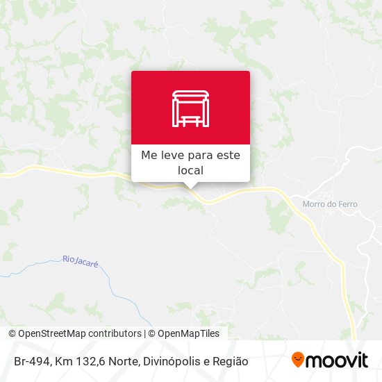 Br-494, Km 132,6 Norte mapa