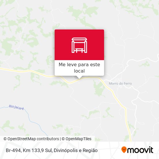 Br-494, Km 133,9 Sul mapa