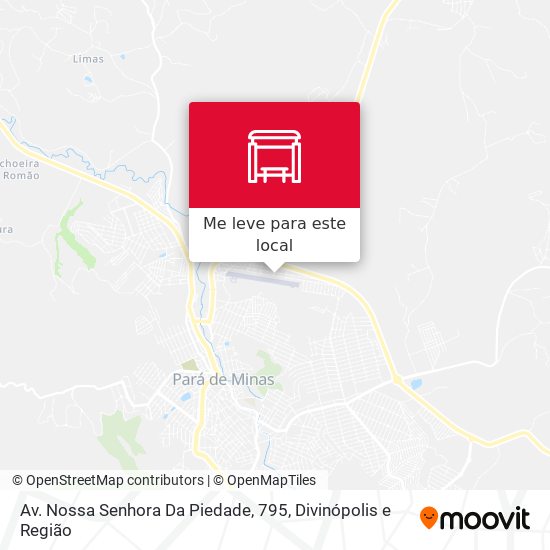 Av. Nossa Senhora Da Piedade, 795 mapa