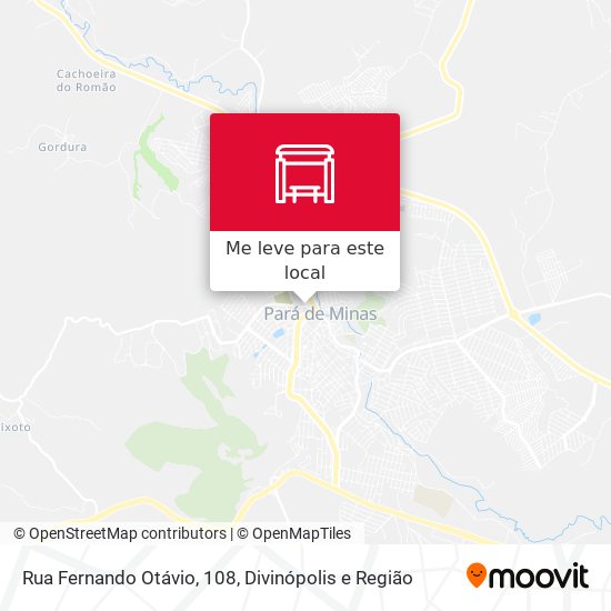 Rua Fernando Otávio, 108 mapa